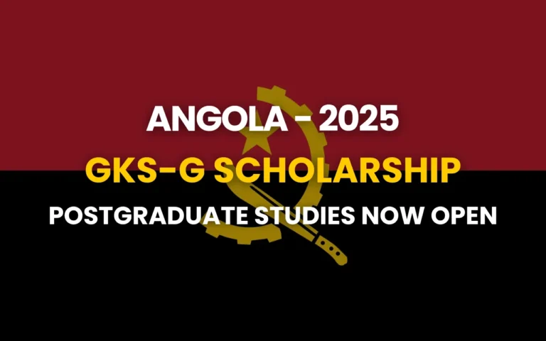 GKS Scholarship 2025 for Angola